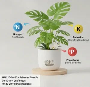 NPK Fertilizer for Houseplants