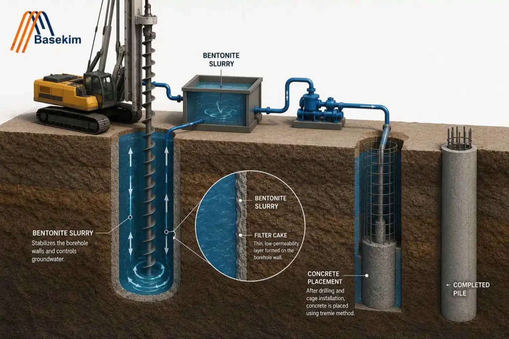 Piling Bentonite