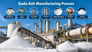 soda ash manufacturing process